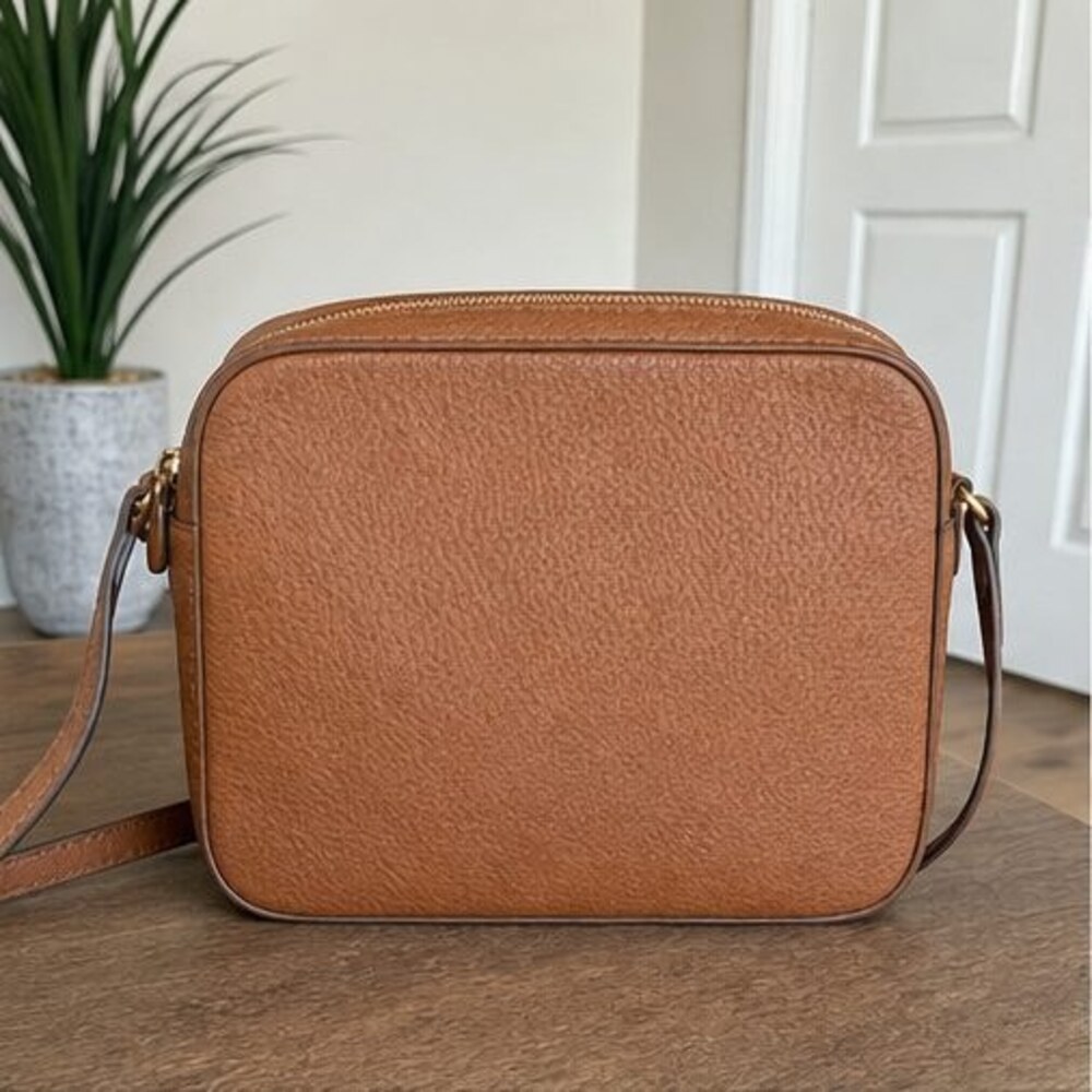 Forest Suede Crossbody Bag